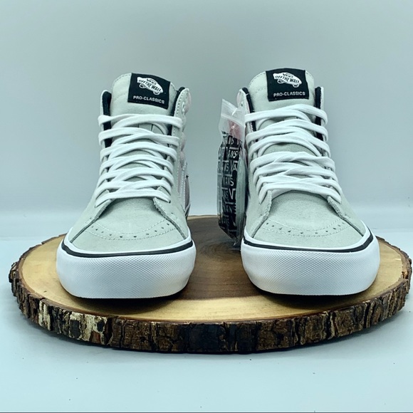 Vans Mens Sk8 Hi Pro Smoke/Violet Size 9.5 - Picture 4 of 8